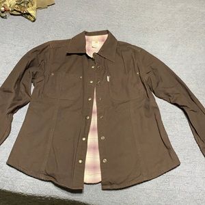 Womens Carhartt Shirt Jacket Small